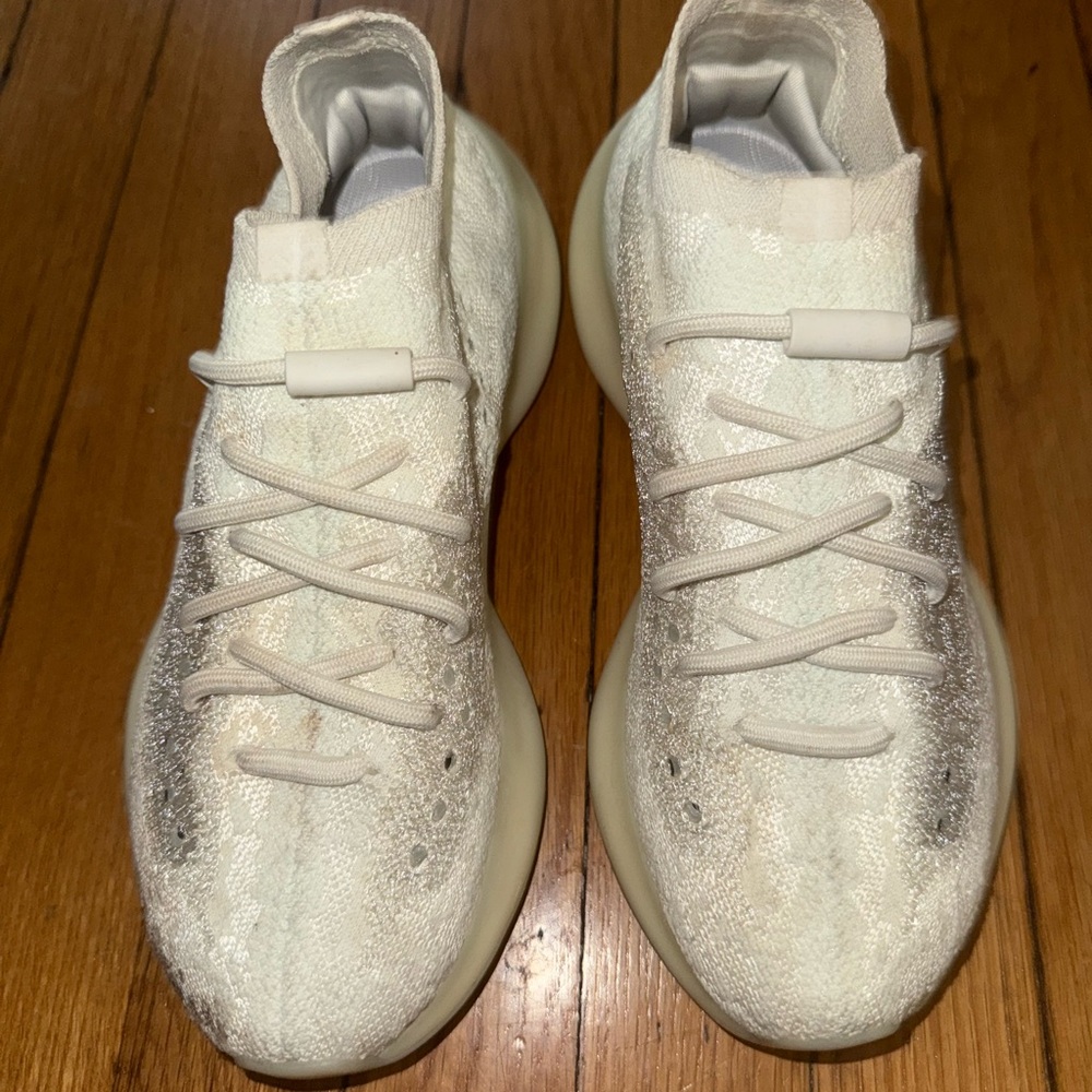 Adidas Yeezy Boost 380 in Cream and White